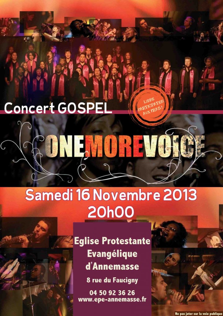 ONE MORE VOICE 2013